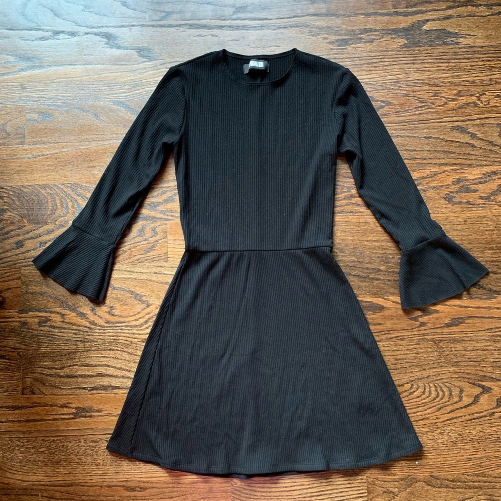 🎉HOST PICK🎉Reformation Black Ribbed Dress.